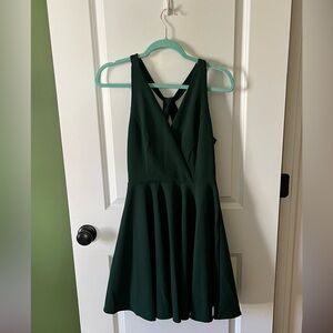 Small dark green Lulus dress